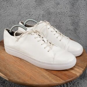 Tiger Of Sweden All White Sneakers Shoes Soft Leather Mens EU 43 / US 10